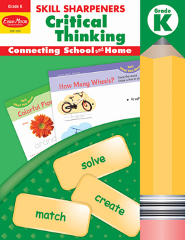 Paperback Skill Sharpeners: Critical Thinking, Kindergarten Workbook Book