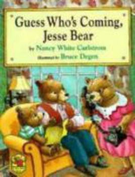 Hardcover Jesse Bear Guess Who's Coming Book