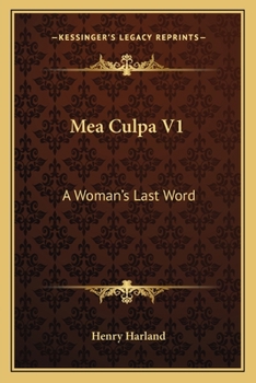 Paperback Mea Culpa V1: A Woman's Last Word Book
