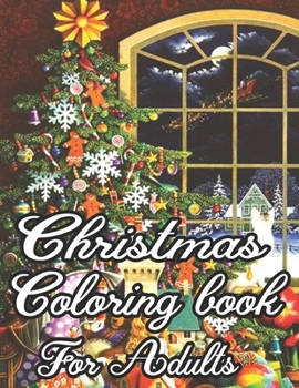 Paperback Christmas Coloring Book For Adults: Hidden 50 images Beautiful Holiday Designs....!! Book