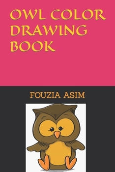 Owl Color Drawing Book