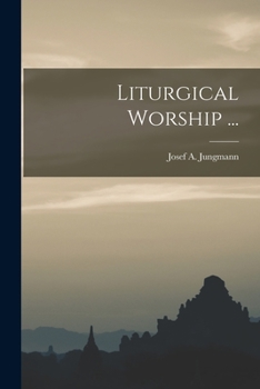 Paperback Liturgical Worship ... Book