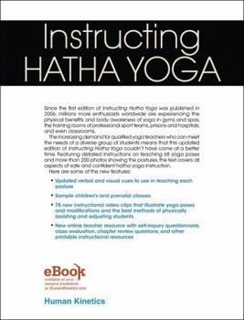 Paperback Instructing Hatha Yoga: A Guide for Teachers and Students Book