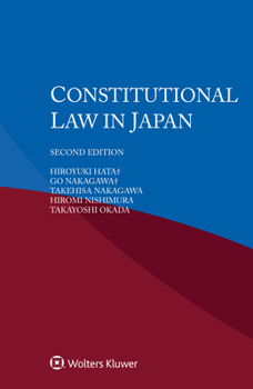 Paperback Constitutional Law in Japan Book