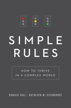 Hardcover Simple Rules: How to Thrive in a Complex World Book