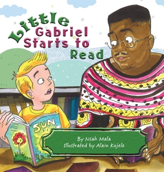 Hardcover Little Gabriel Starts to Read Book