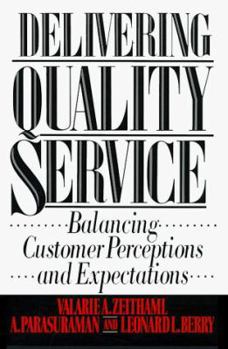 Hardcover Delivering Quality Service Book