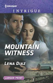 Mass Market Paperback Mountain Witness [Large Print] Book