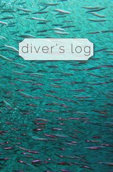 Paperback Diver's Log: Diving Log Book 5.25 x 8 SCUBA Dive Record Logbook Soft-Cover Shark Bait Book