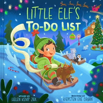 Hardcover Little Elfs To-Do List Book