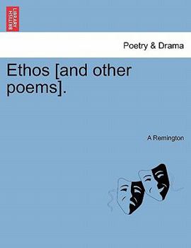 Paperback Ethos [and Other Poems]. Book