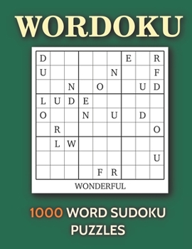 Paperback Wordoku - 1000 Sudoku Word Puzzles Volume 4 Book