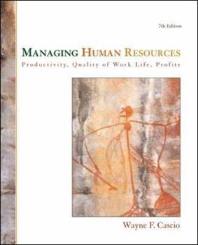 Hardcover Managing Human Resources: Productivity, Quality of Work Life, Profits Book