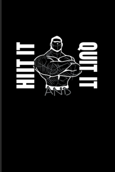 Paperback Hiit It And Quit It: Cardio Workout 2020 Planner - Weekly & Monthly Pocket Calendar - 6x9 Softcover Organizer - For Exercise & High-Intensi Book