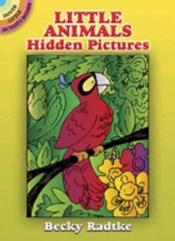 Paperback Little Animals Hidden Pictures Book