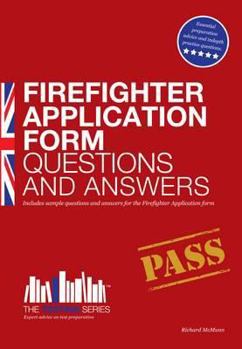 Paperback Firefighter Application Form Questions and Answers Book