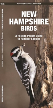 Paperback New Hampshire Birds: A Folding Pocket Guide to Familiar Species Book