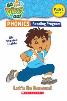 Paperback Let's Go Rescue!: Books 1-6 (Go, Diego, Go! Phonics Reading Program) Book
