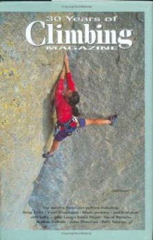 Hardcover 30 Years of Climbing Magazine Book