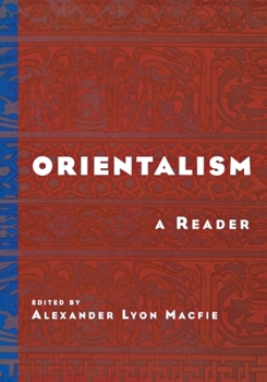 Paperback Orientalism: A Reader Book