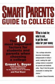Paperback Smart Parents Guide to College Book