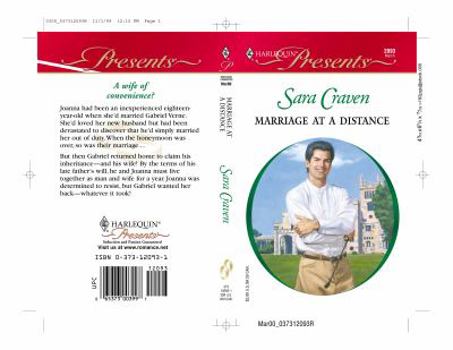 Mass Market Paperback Marriage at a Distance Book