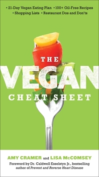 Paperback The Vegan Cheat Sheet: Your Take-Everywhere Guide to Plant-Based Eating Book