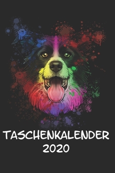 Taschenkalender 2020: Taschenkalender für Sept. 2019 bis Dezember 2020 A5 Terminplaner Wochenplaner Terminkalender Wochenkalender Organizer mit ... Hund Hunderasse Pop Art (German Edition)