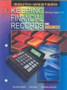 Paperback Keeping Financial Records for Business - Working Papers: Chapters 1-9 Book