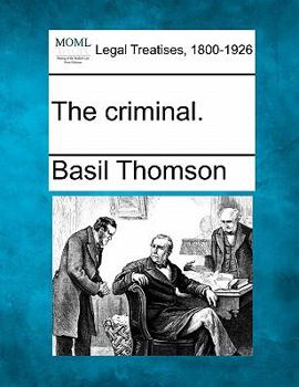 Paperback The Criminal. Book