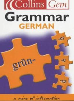 Hardcover Collins Gem German Grammar Book