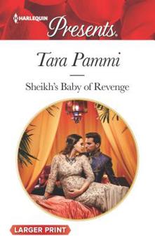 Mass Market Paperback Sheikh's Baby of Revenge [Large Print] Book