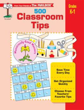 Hardcover 500 Classroom Tips: Grades K-1 Book