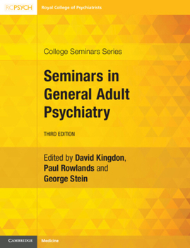 Paperback Seminars in General Adult Psychiatry Book