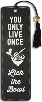 Hardcover Cooking Beaded Bookmark Book
