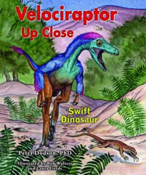 Library Binding Velociraptor Up Close: Swift Dinosaur Book