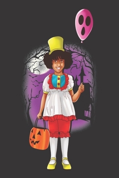 Black Girl Magic Lined Journal: Cute Clown Costume Kids Black Girl Magic Halloween Melanin | Self Care|Gratitude|6x9" 100 Pgs| ... American|Black Queen|Melanin|Gift