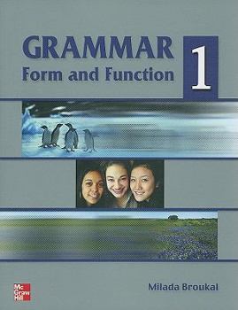 Paperback Grammar Form and Function, Book 1 Book