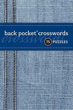 Paperback Back Pocket Crosswords: 75 Puzzles Book