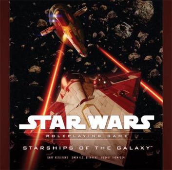 Hardcover Star Wars: Starships of the Galaxy Roleplaying Game Book