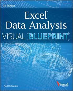 Paperback Excel Data Analysis: Your Visual Blueprint for Analyzing Data, Charts, and Pivottables Book