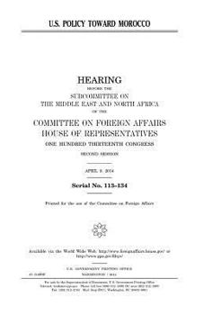 Paperback U.S. Policy toward Morocco Book