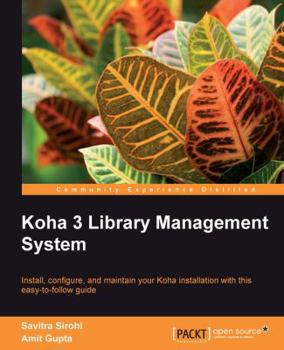 Paperback Koha 3 Library Management System Book