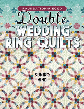 Paperback Foundation-Pieced Double Wedding Ring Quilts Book