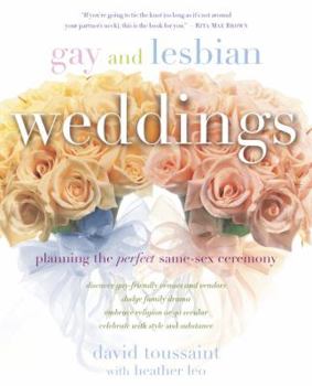 Paperback Gay and Lesbian Weddings: Planning the Perfect Same-Sex Ceremony Book
