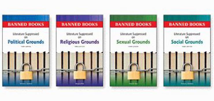 Banned Books Set, 4-Volumes: Literature Suppressed on Political, Religious, Sexual and Social Grounds - Book  of the Banned Books