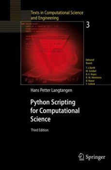 Hardcover Python Scripting for Computational Science Book