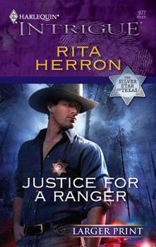 Mass Market Paperback Justice for a Ranger [Large Print] Book