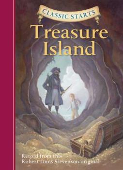 Hardcover Classic Starts(r) Treasure Island Book