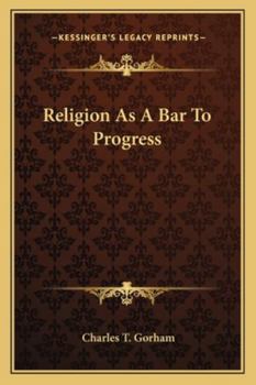 Religion As A Bar To Progress
